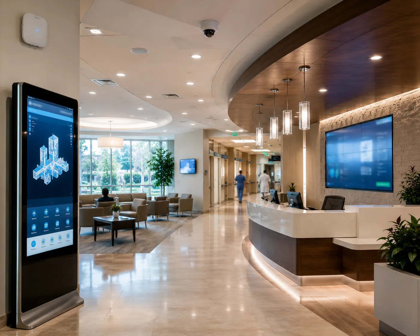 Integrated technology systems for healthcare facilities